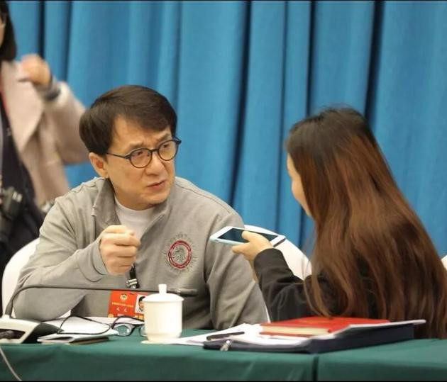 Thành Long trả lời phỏng vấn mới đây.