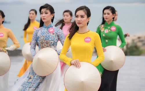 Thí sinh Hoa hậu Việt Nam 2018. Ảnh: BTC