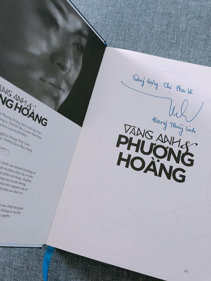 Cuốn tự truyện của Hoàng Thùy Linh.