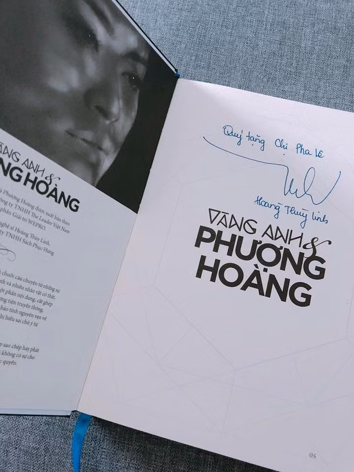 Cuốn tự truyện của Hoàng Thùy Linh.