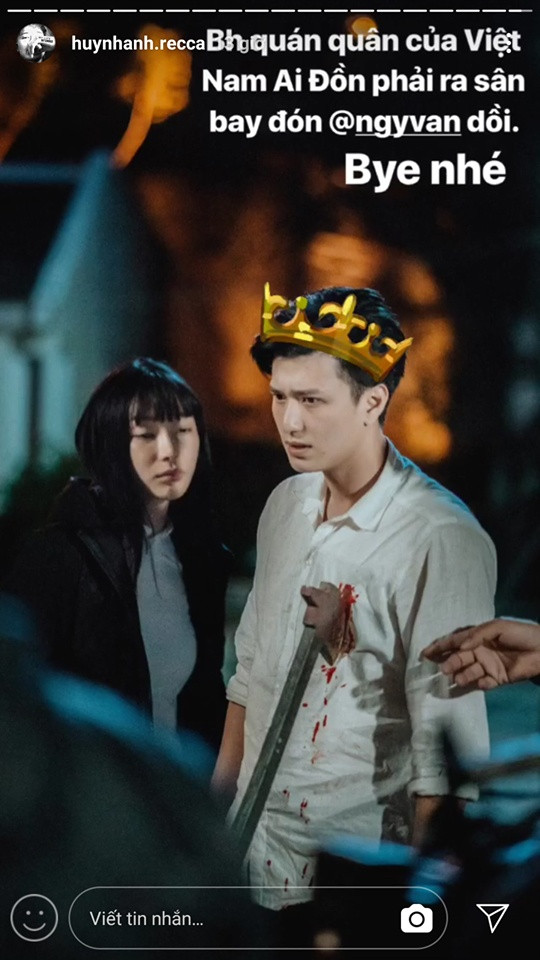 Nam diễn viên Huỳnh Anh ra sân bay đón bạn gái?