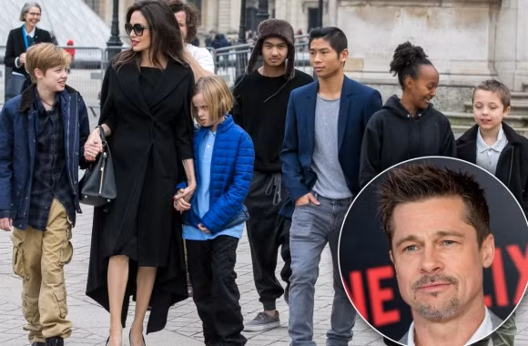 Brad Pitt so Angelina Jolie dua cac con sang Anh dinh cu-Hinh-2