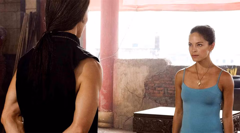 Góp mặt trong bộ phim điện ảnh hiếm hoi là Street Fighter: The Legend of Chun-Li (2009), người đẹp chứng tỏ khả năng đánh đấm mạnh mẽ của mình. Tuy vóc dáng nhỏ, khoảng 1,65 m, Kristin vẫn thể hiện tốt hình ảnh một đả nữ. Trước đó, lúc học cấp hai, cô đã được đào tạo bài bản về môn võ karate và là vận động viên thể dục dụng cụ ở cấp quốc gia.