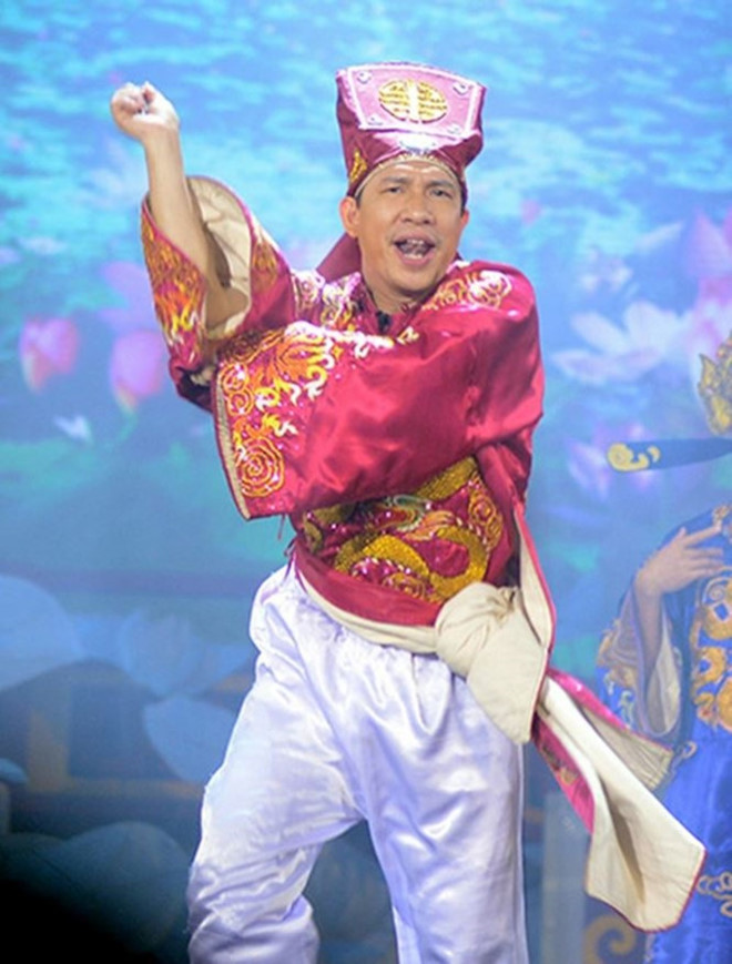 Quang Thắng trong chương trình Táo quân.