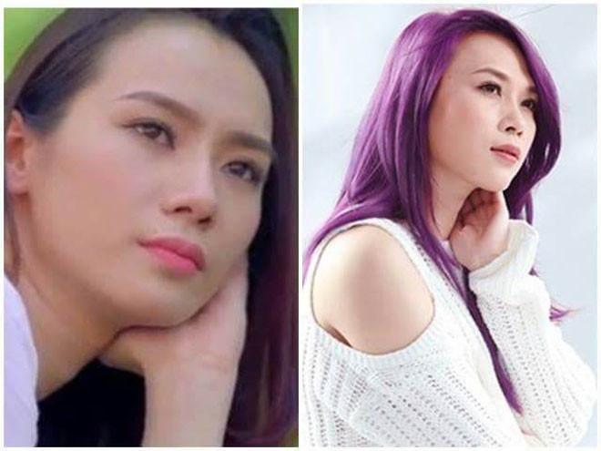 Với những góc cạnh trên gương mặt khá giống đàn chị Mỹ Tâm, thời điểm đó, Kiều Diễm liên tục bị nói là "bản sao" của giọng ca Ước gì.