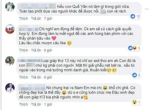 Cư dân mạng và bạn bè Hương Trần đã bình luận status của cô.