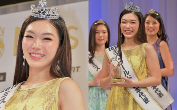 Tuy nhiên, nhiều người nhận xét rằng gương mặt của Hoa hậu Thế giới Nhật Bản không quá nổi bật, nụ cười kém rạng rỡ, thân hình không gợi cảm.