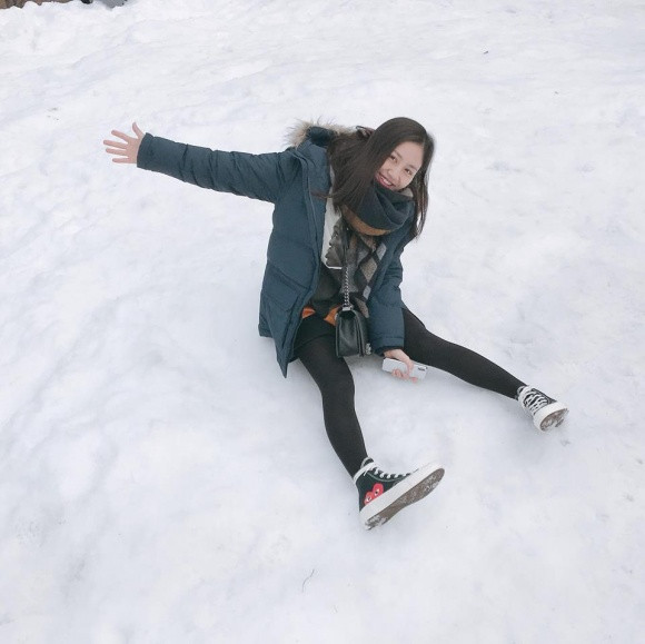  Hình ảnh Văn Mai Hương tại Hàn.