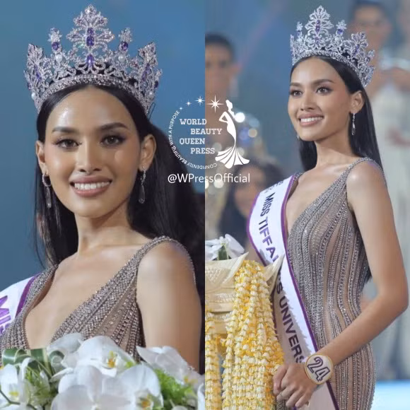 Người đẹp chuyển giới 21 tuổi đã vinh dự nhận vương miện từ Hoa hậu chuyển giới Thái Lan 2017- Yoshi. Cô sẽ đại diện nước chủ nhà Thái Lan tham dự cuộc thi Miss International Queen 2019 (Hoa hậu chuyển giới Quốc tế).