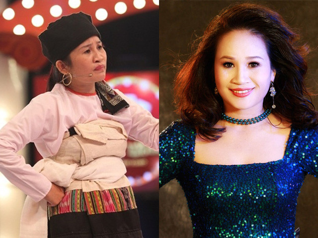 "Ngôi sao vi diệu" cách đây 2 năm và hiện tại. Ảnh: NVCC.