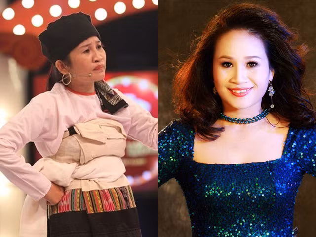 "Ngôi sao vi diệu" cách đây 2 năm và hiện tại. Ảnh: NVCC.