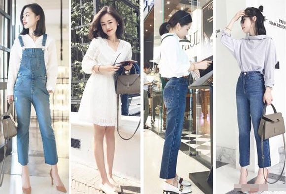 Đừng bỏ những item chất liệu denim nhé bởi nó vừa trẻ trung, cá tính lại vô cùng thời thượng.