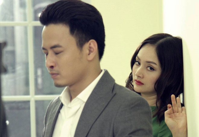 Lan Phương vào vai Diệu - vợ của Phong. Cô khuynh đảo và đối đầu với gần như tất cả thành viên của Vũ Gia. Ảnh: VFC.