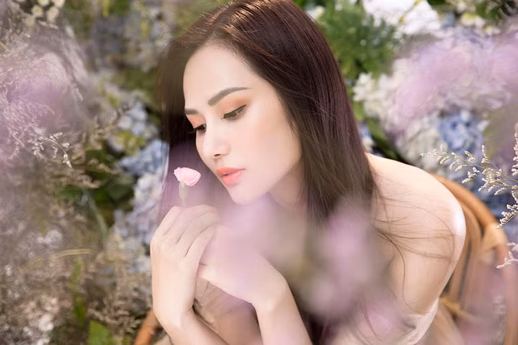 Hình ảnh đẹp mơ màng của Hoa hậu Du lịch toàn cầu 2018 Diệu Linh.