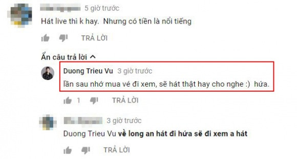 Nam ca sĩ nhẹ nhàng nhắn lại anti-fan