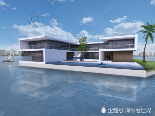 Mỗi khu biệt thự sẽ kèm theo cây cối, bể bơi và sở hữu “view” hướng ra biển tuyệt đẹp. Đương nhiên, với khả năng giải quyết nước biển dâng và ngập úng trong nhà, mỗi căn biệt thự đều có mức giá không dành cho người thường. Giá nhà ở đây rơi vào khoảng 23 – 27,5 triệu USD/căn (523 – 626 tỷ đồng). Để lên được đảo, các “chủ nhà” chỉ có thể sử dụng thuyền hoặc thủy phi cơ. Tuy có chút bất tiện nhưng “chủ nhà” có thể yên tâm tuyệt đối khi sống trong biệt thự. Bởi theo Koen Olthuis, thiết kế nền xi măng trên đảo biệt thự nổi có tuổi thọ lên tới 100 năm.