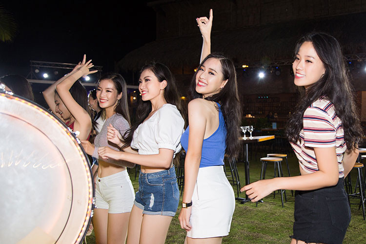 Đây cũng là cơ hội cho thí sinh Hoa hậu Việt Nam 2018 thể hiện cá tính, tăng sự giao lưu, gắn kết.