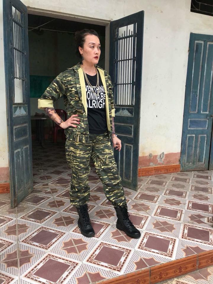 Hình ảnh sau hóa trang của Vân Dung khiến fan hâm mộ "ngất lên ngất xuống".