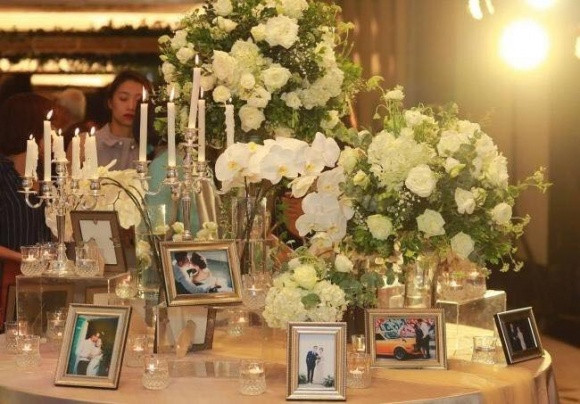 Không gian đám cưới của MC Đức Bảo và Phương Thảo.