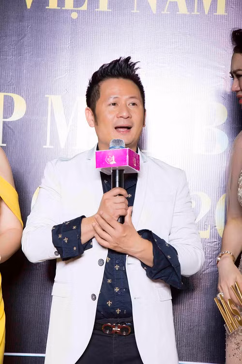 Bằng Kiều xuất hiện tại họp báo Ms Vietnam New World 2018.