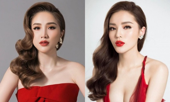 Cả hai đều ưa thích kiểu kiểu make-up na ná nhau.