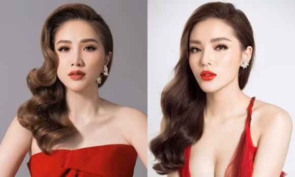 Cả hai đều ưa thích kiểu kiểu make-up na ná nhau.