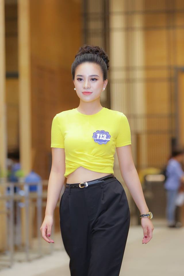 Thí sinh Hoa hậu Biển Việt Nam toàn cầu tập luyện cho đêm chung kết. Ảnh: Hoa hậu Biển VN toàn cầu