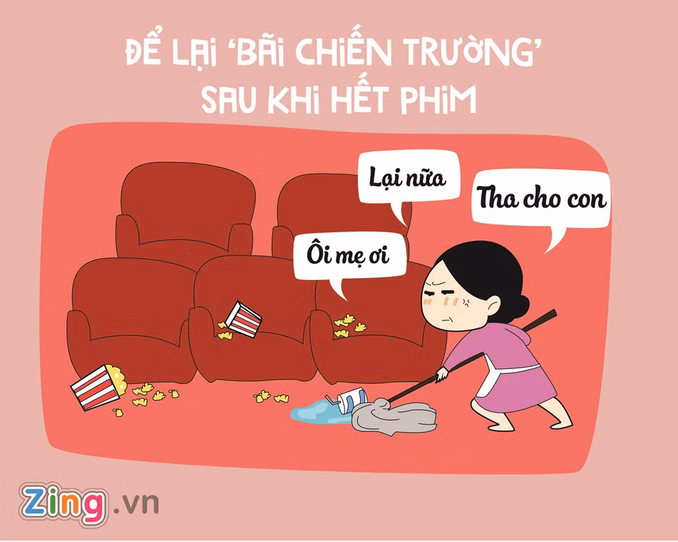 Suy nghĩ kiểu "không bày bừa lấy đâu ra việc cho người lao công làm" là sai, quá sai. Ăn ở đâu xả rác ở đó là biểu hiện của người bất lịch sự.