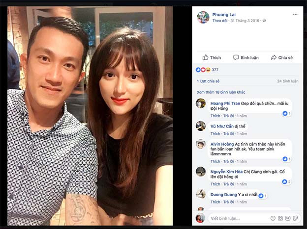 Từng là một cặp đôi đẹp của showbiz Việt…nên khi ‘đường ai nấy đi’, Hương Giang Idol và chàng Việt kiều Canada để lại rất nhiều tiếc nuối cho người hâm mộ. Mới đây, sau khi Hương Giang Idol đăng quang, nhiều fans đã vào trang cá nhân của Criss Lai để nhắc đến người đẹp.