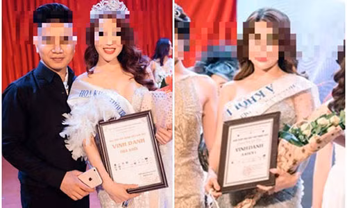 Phạm Thị Thanh Hiền (trái) và Nguyễn Thị Ngọc. Ảnh: FBNV.