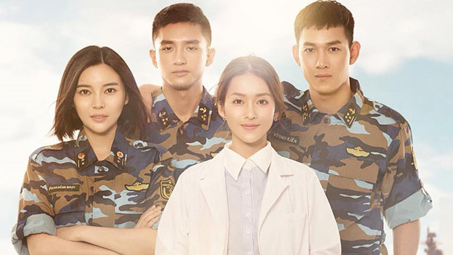 Poster Hậu duệ mặt trời Việt gây ấn tượng ở Hàn Quốc và Trung Quốc.