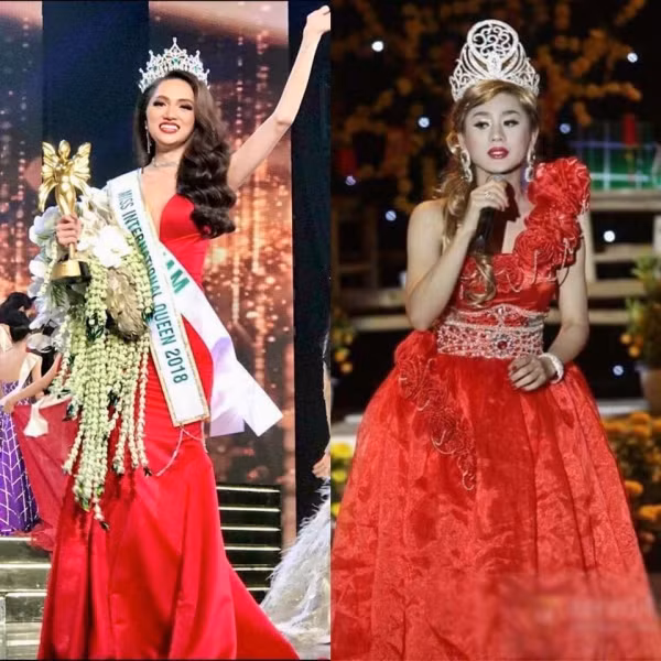 Đặc biệt, thành công của Hương Giang Idol là nguồn cảm hứng khiến cư dân mạng liên tục tung ra ảnh chế dành cho giọng ca chuyển giới Lâm Khánh Chi. Thậm chí, không ít antifan còn “đột kích” trang cá nhân “công chúa” với những bình luận tăng chóng mặt. Cùng là váy đỏ, cùng đội vương miện nhưng Lâm Chi Khanh vẫn là “công chúa” còn Hương Giang giờ là Hoa hậu rồi.