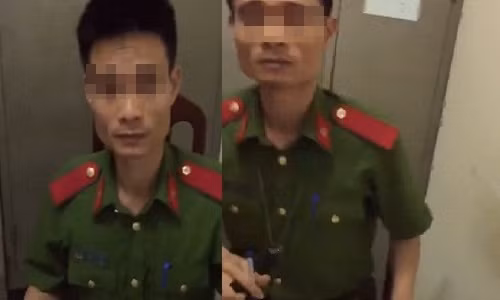 Su that clip cong an danh dan ngay tai tru so o Ha Noi