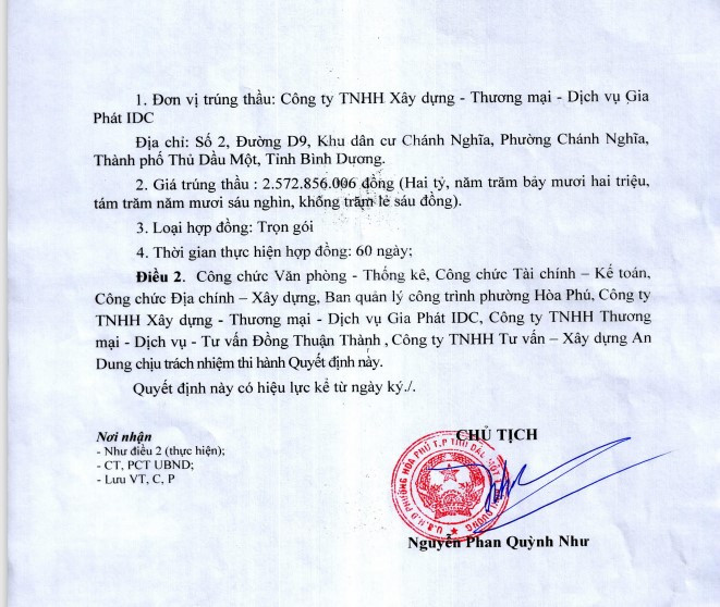 Binh Duong: 1 ngay Cty Gia Phat IDC trung 2 goi xay lap tai phuong Hoa Phu-Hinh-4
