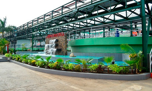 Hệ thống xử lý nước thải hiện đại tại nhà máy Biên Hòa.