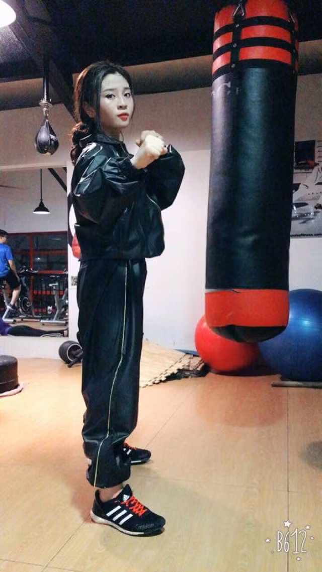 Cô gái tâm sự mỗi ngày dành 90 phút để tập luyện.