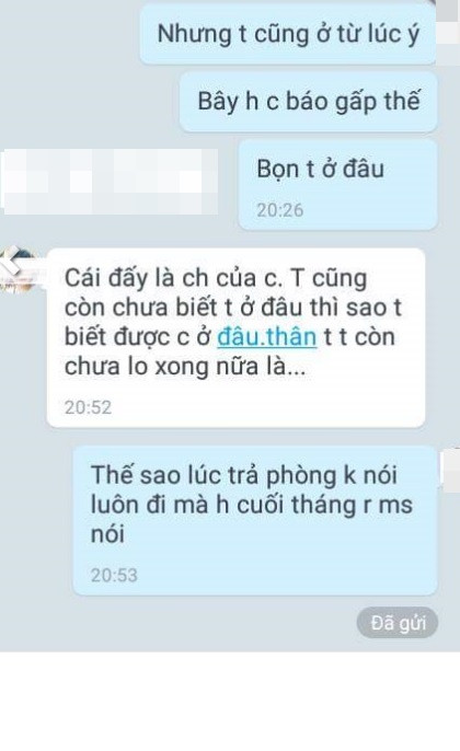 Đỉnh điểm gây ra sự bức xúc chính là cách chia đồ đạc mà theo mô tả của dân mạng Việt thì "đã đi vào lịch sử nhân loại" của nữ sinh chuyển đi. Trong lúc cô bạn còn ở lại không có nhà, nữ sinh đó đã lấy một số đồ đạc ra "cưa làm hai phần", một phần mang đi và một phần trả lại... Cảnh tượng những món đồ bị cưa đôi như thế này thực sự dễ khiến những người chứng kiến vừa tức giận, vừa không thể nhịn cười.