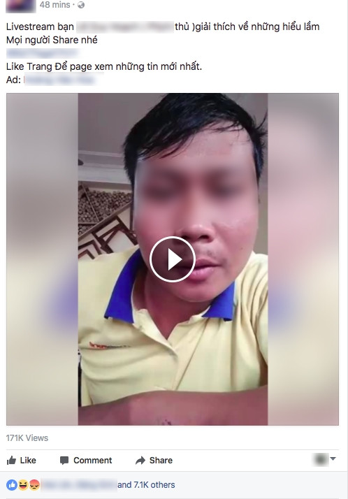 Trước làn sóng phản ứng quá mạnh của dân mạng Việt, đến sáng 5/12, L.D.H đã chính thức lên tiếng, giải thích về những sự việc, thông tin được lan truyền suốt vài ngày gần đây thông qua một đoạn live stream trên Facebook. Tại đây, phượt thủ L.D.H đã thẳng thắn kêu oan, khẳng định không có chuyện anh dụ dỗ, gạ gẫm những cô gái đi phượt cùng mình như những gì dân mạng đồn trước đó. Những cô gái trong loạt ảnh mà H. đăng lên Facebook là thành viên đi cùng một nhóm phượt. H. thấy họ xinh nên chỉ muốn chụp ảnh chung, đăng Facebook để "sống ảo" mà thôi.