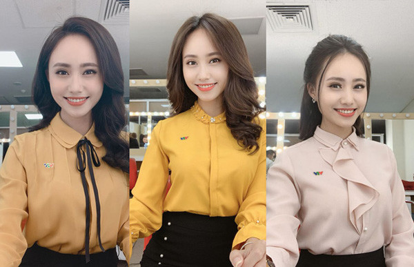 Để không gây nhàm chán, Xuân Anh luôn tìm cách đổi mới với họa tiết, màu sắc, điểm nhấn trên tổng thể chiếc áo.