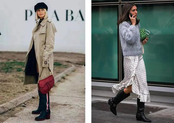 Phụ nữ có bắp chân to nên chọn bốt có cổ cao trung bình, phần trên rộng, phần dưới hẹp để làm nổi bật mắt cá chân.