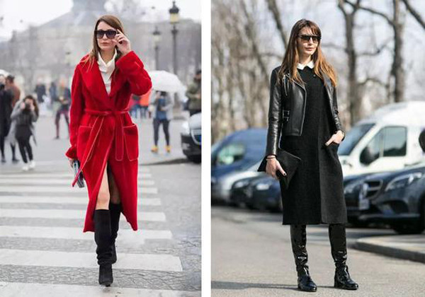 Thay vào đó, nên chọn bốt dáng suông thẳng, không ôm chân. Chiều cao của bốt không nên quá đầu gối để đánh lạc hướng chú ý của mọi người khỏi chiếc “đùi ếch”.