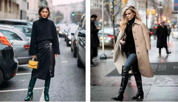 Với kiểu chân này, không nên chọn những đôi bốt ngắn chừng mắt cá chân. Thay vào đó, bạn nên chọn những đôi bốt cao che phần bắp chân hoặc bốt dài để che đi phần cong, khiến chân nhìn vào có vẻ thẳng hơn.