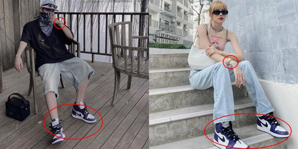 Trên trang cá nhân, nữ ca sĩ đăng tải loạt ảnh khoe visual đỉnh. Ngay lập tức, fans liền soi ra các chi tiết Thiều Bảo Trâm sử dụng là đồ đôi với Sơn Tùng M-TP. Cụ thể, cả hai cùng mang một kiểu giày, đồng màu sắc.