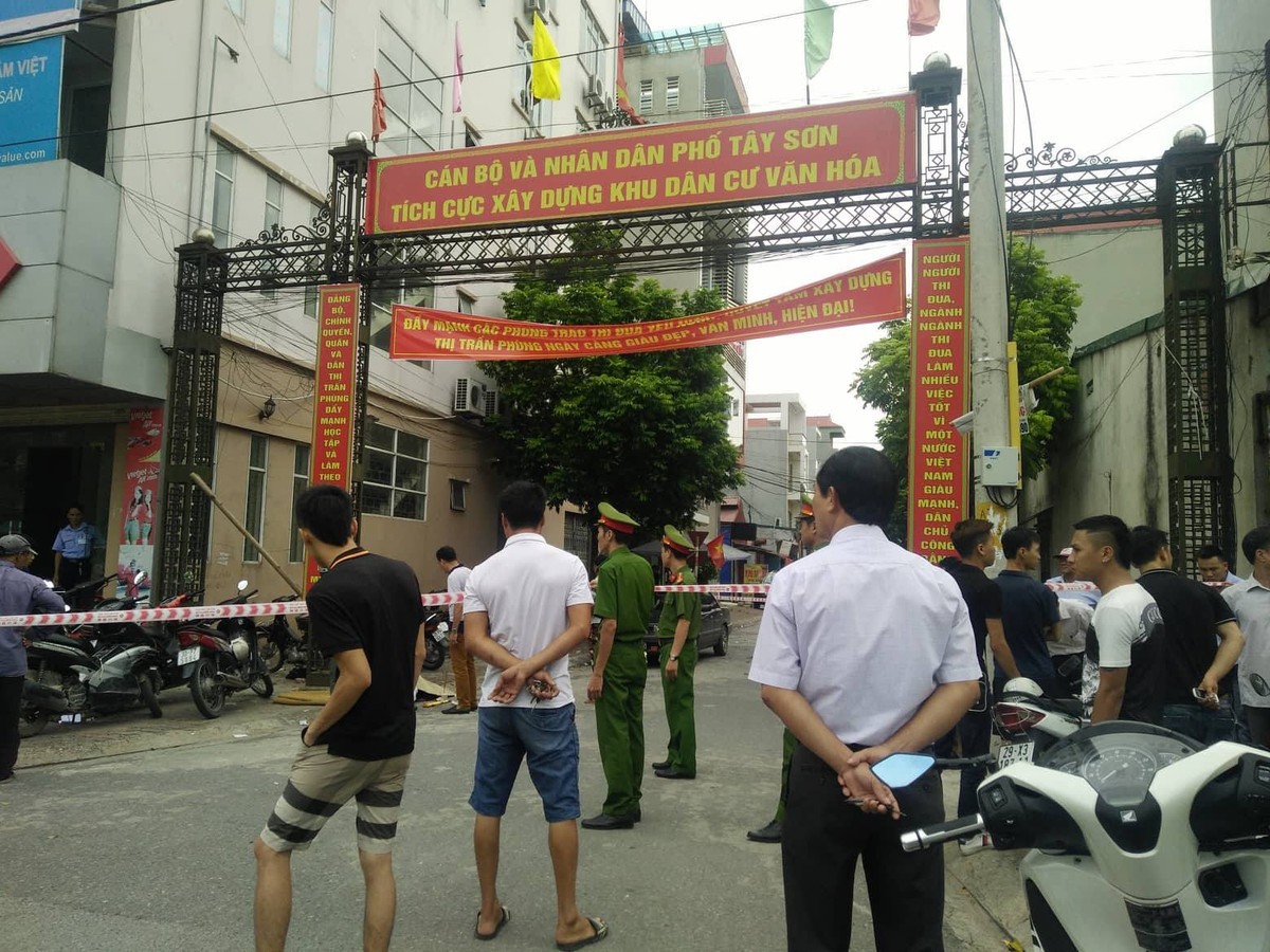 Nguoi dan ong nga thang tu vong o Ha Noi