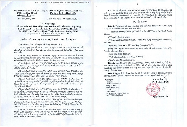 BR-VT: Trung goi lam duong giao thong tai Xuyen Moc, Cty Tue Anh nang luc the nao?-Hinh-4