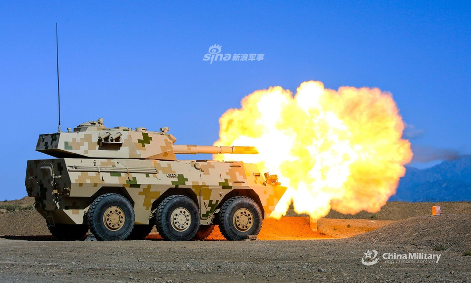 Khẩu pháo tự hành chống tăng của Trung Quốc mang tên PTL-02 đã ra đời từ những năm đầu của thập niên 2000 và tới khoảng năm 2004, khẩu pháo tự hành này được gia nhập vào biên chế của Quân đội Trung Quốc. Nguồn ảnh: Sina.