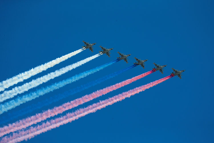 Khác với nhiều quốc gia khác thường tổ chức duyệt binh vào ngày lập quốc, Nga lại kế thừa truyền thống từ thời Liên Xô và tổ chức duyệt binh vào ngày chiến thắng Phát xít Đức ở châu Âu. Nguồn ảnh: BI.