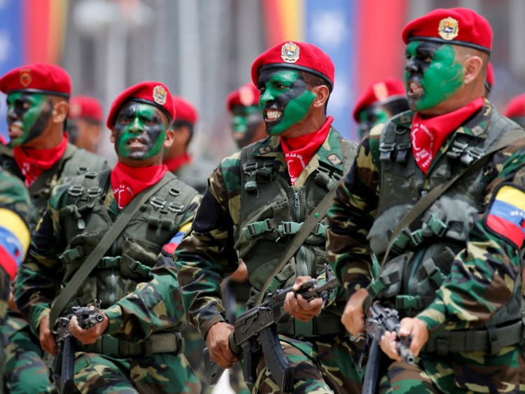 Cuộc duyệt binh mừng độc lập ở Venezuela được tổ chức vào ngày 5/7 hàng năm và cũng được coi là một trong những cuộc duyệt binh chất lượng nhất Nam Mỹ. Nguồn ảnh: BI.