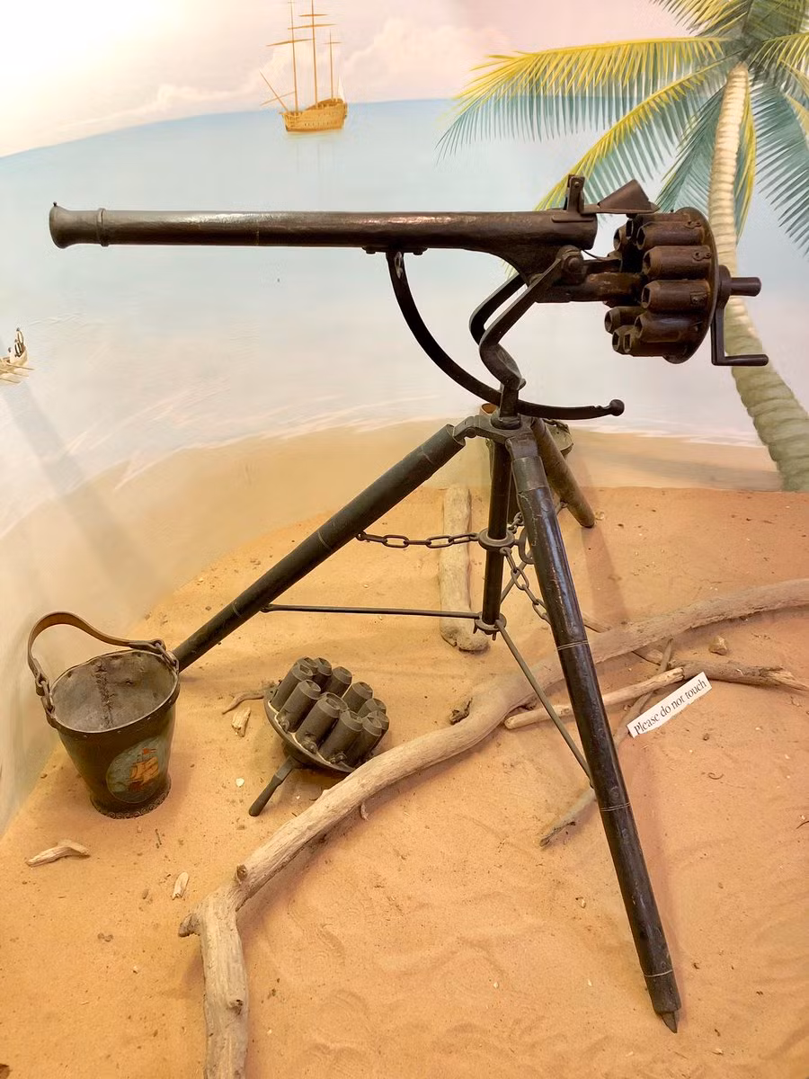 Thực tế, loại đạn này cùng với khẩu Puckle's 1718 chưa từng được sử dụng trong thực tế nhưng những thông tin ít ỏi còn sót lại từ thế kỷ 18 lại khẳng định cỡ đạn này có sức công phá tốt hơn nhiều so với đạn thông thường. Nguồn ảnh: WATM.