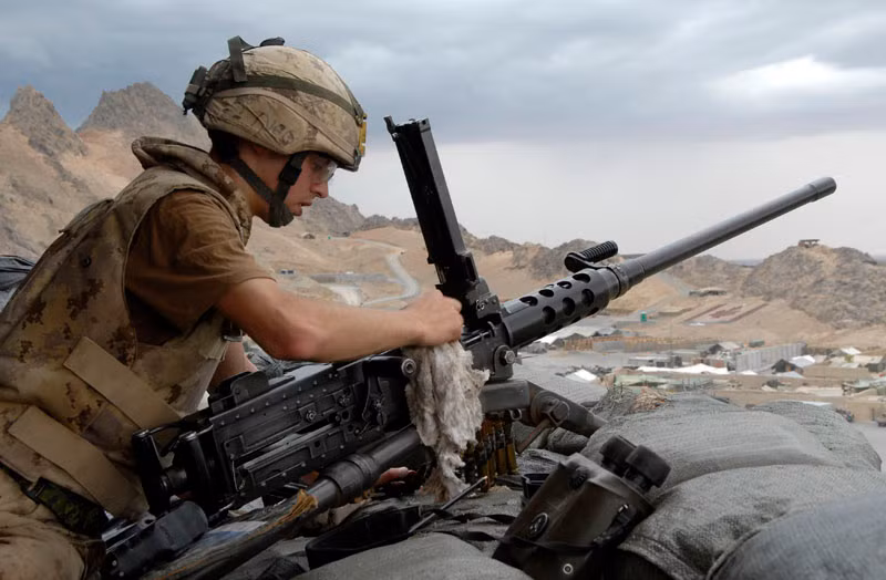 Tuy nhiên thậm chí số lượng của Browning M2 còn ít hơn so với M240 và không hiểu với số lượng hơn một trăm khẩu súng máy hạng nặng này, Đài Loan có thể làm được gì. Nguồn ảnh: Militarynews.